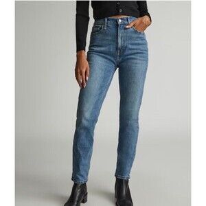 Everlane Women's Straight Leg Jeans - Blue